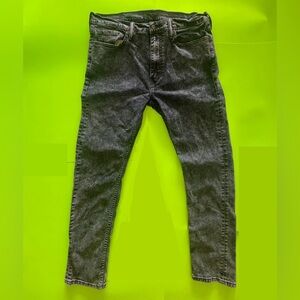 Levi's 510 black acid wash jeans